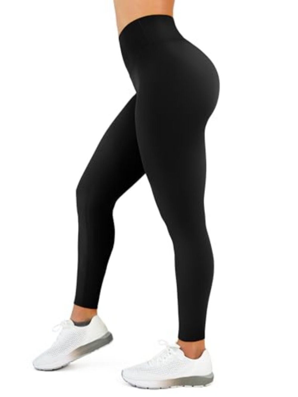 High Waisted Leggings Women No Front Seam Tummy Control Yoga Pants